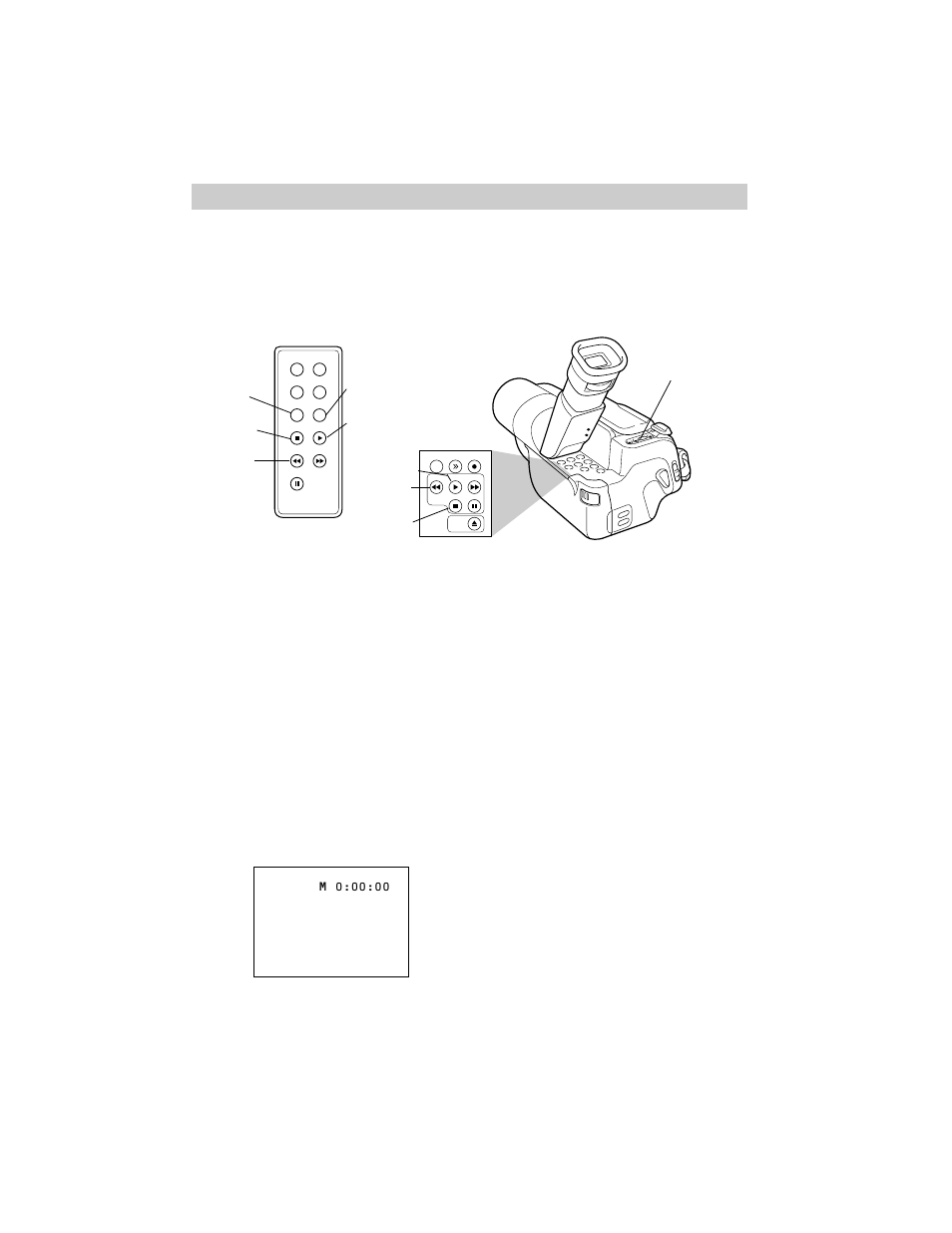 Recording, Time counter | RCA Pro848 User Manual | Page 32 / 64