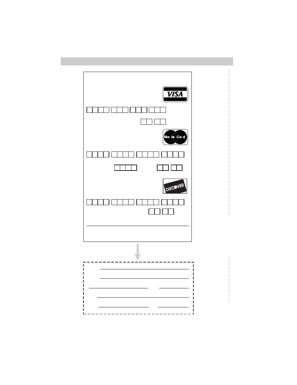 Accessory order form, Detach here | RCA Pro848 User Manual | Page 48 / 64