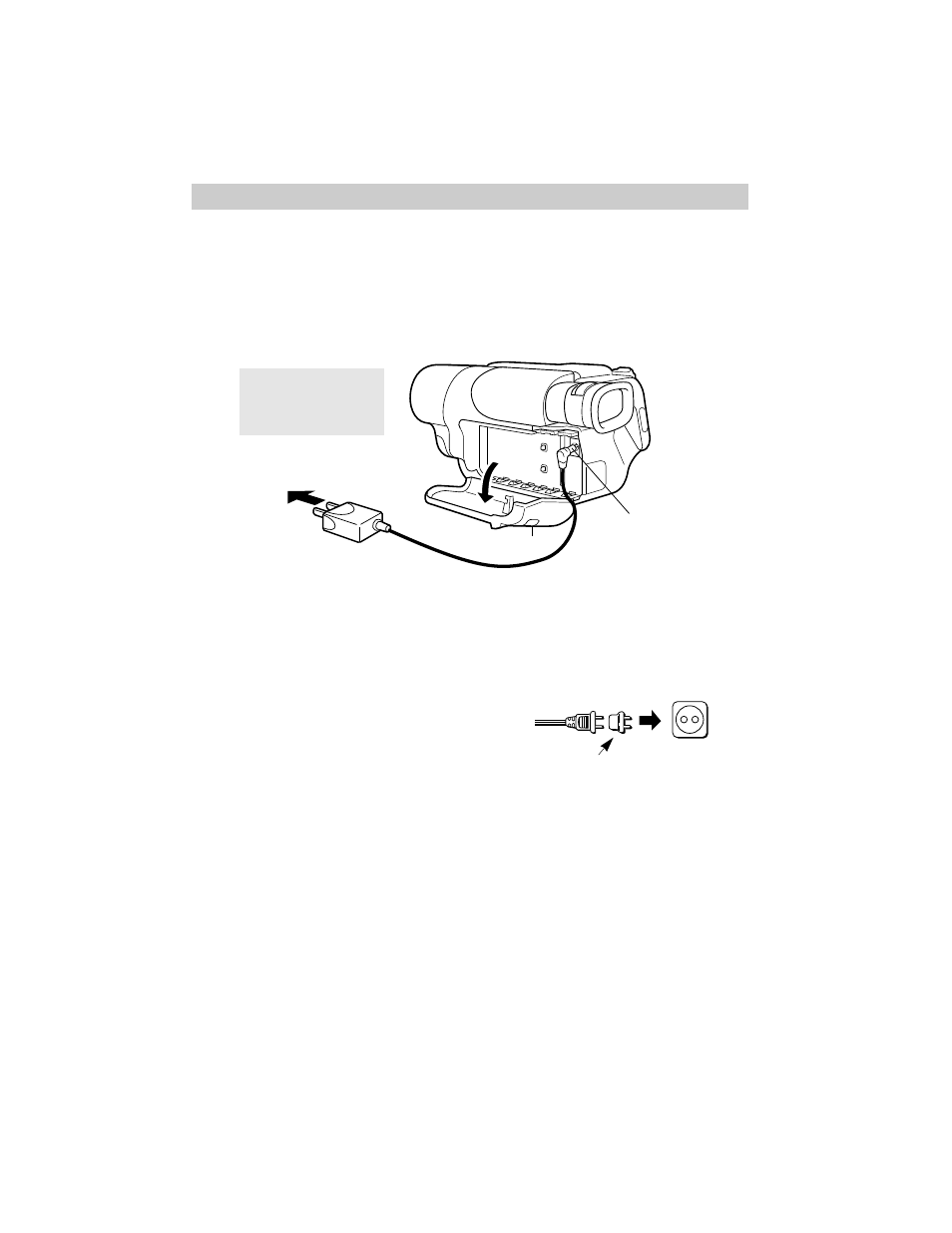 Powering your camcorder, Using the ac adapter | RCA Pro848 User Manual | Page 9 / 64