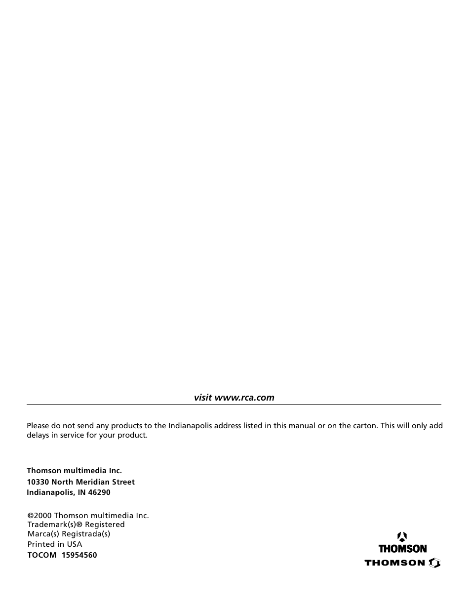 RCA Scenium PHD50400 User Manual | Page 47 / 48