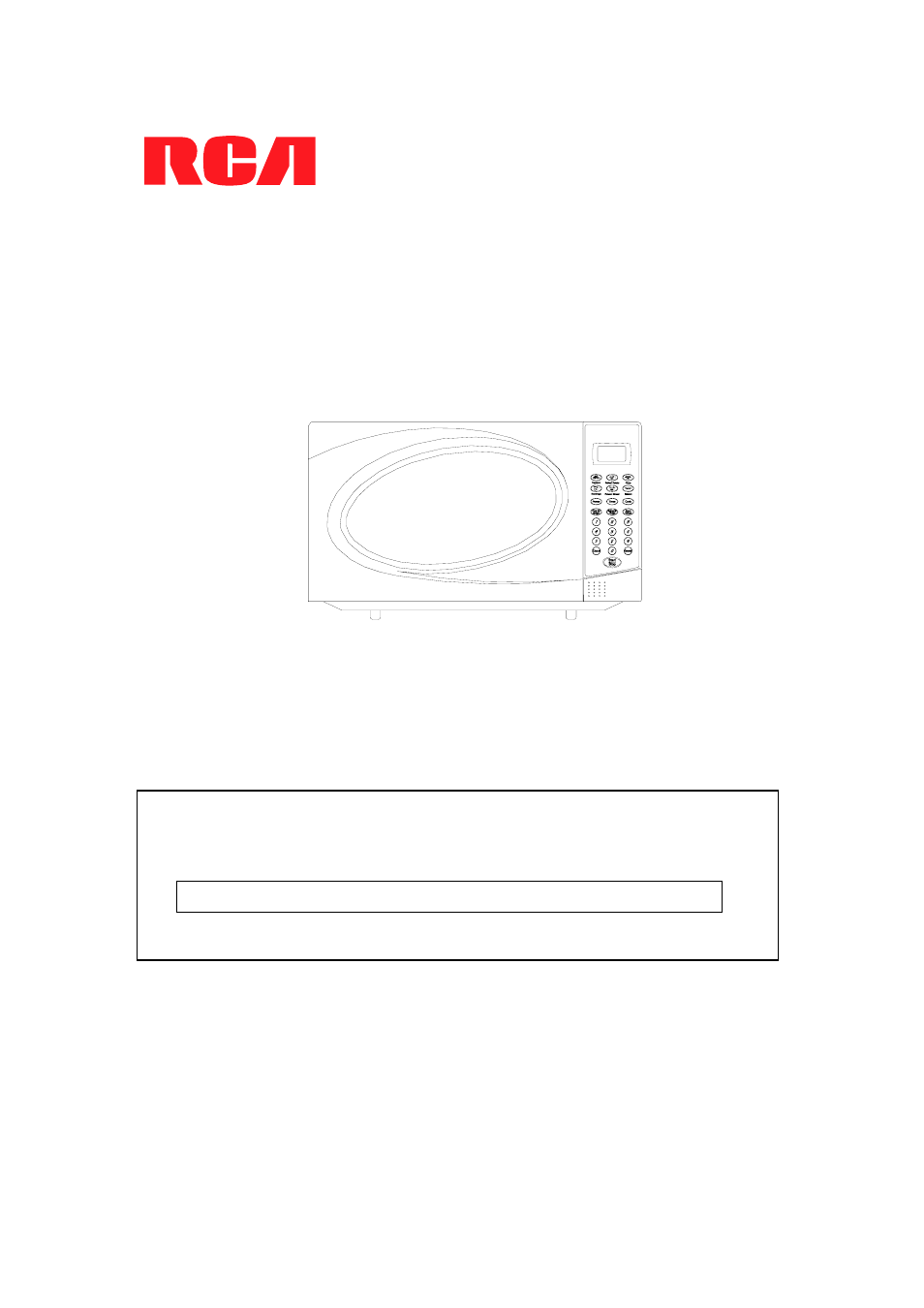 RCA RMW701 User Manual | 13 pages