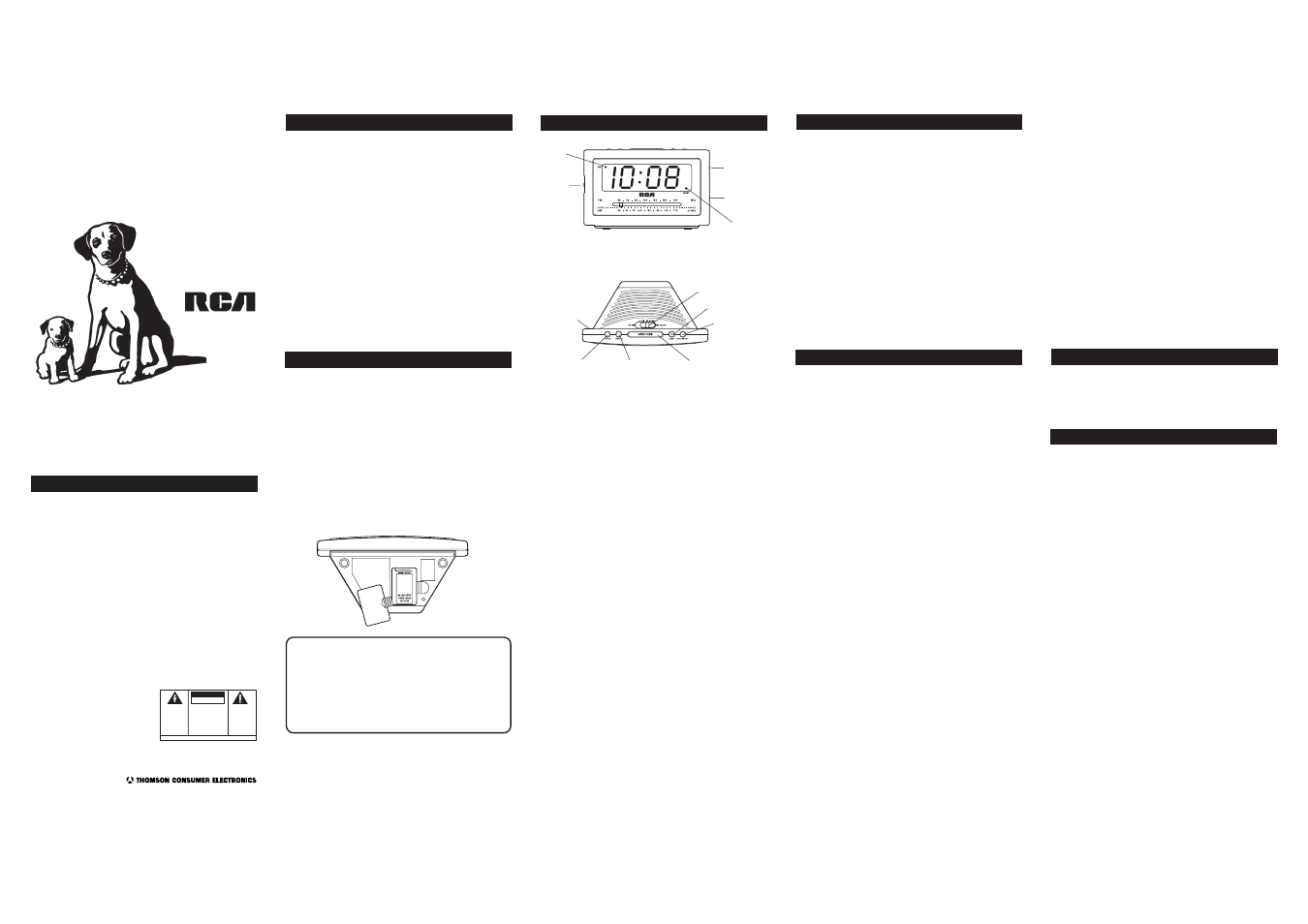 RCA RP-3701 User Manual | 1 page