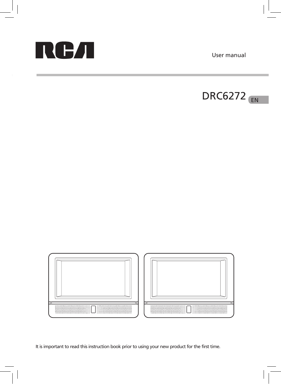 RCA DRC6272 User Manual | 23 pages