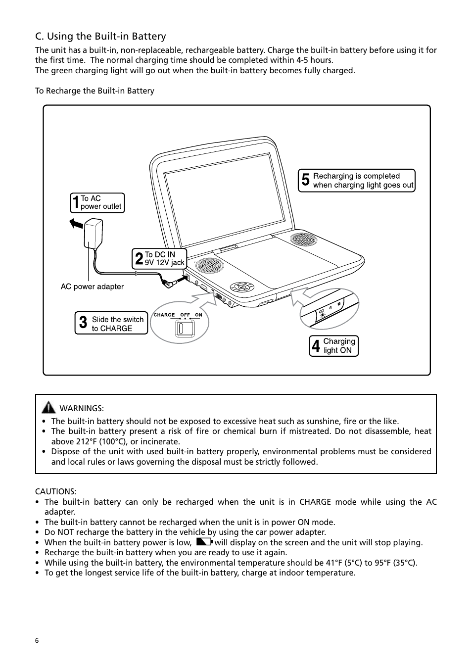 RCA BRC3108 User Manual | Page 10 / 24