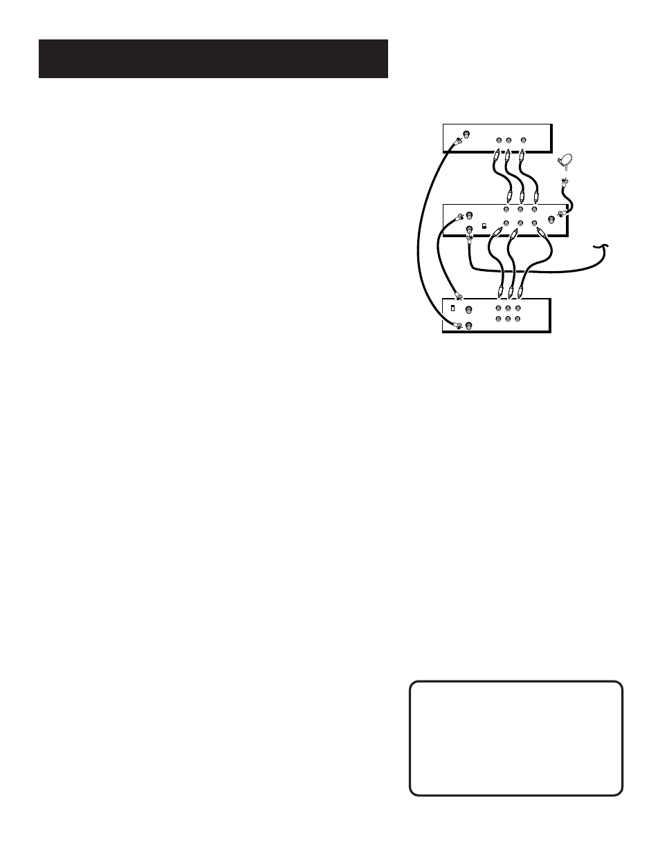 First things first, 11 connection b, Very good picture and sound quality | Caution | RCA 1998 User Manual | Page 13 / 64