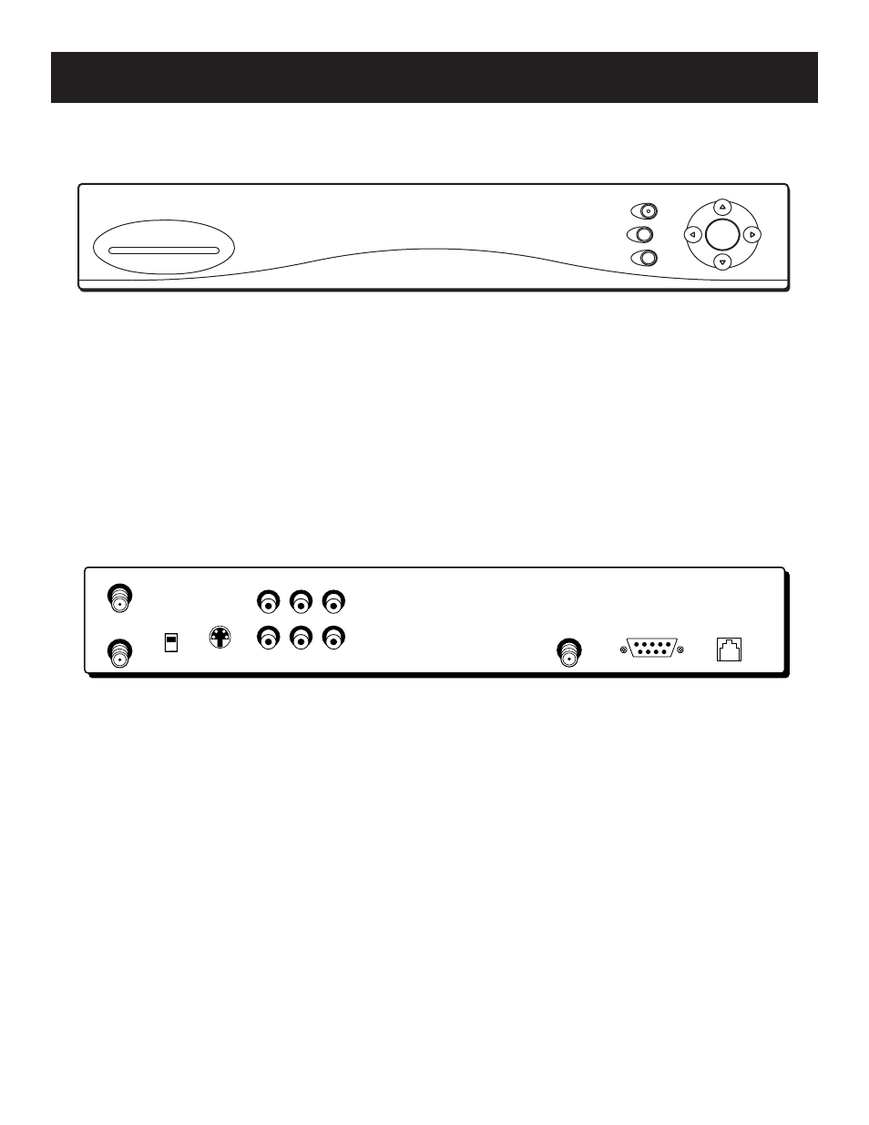 Front panel controls, Back panel controls, Reference | RCA 1998 User Manual | Page 53 / 64