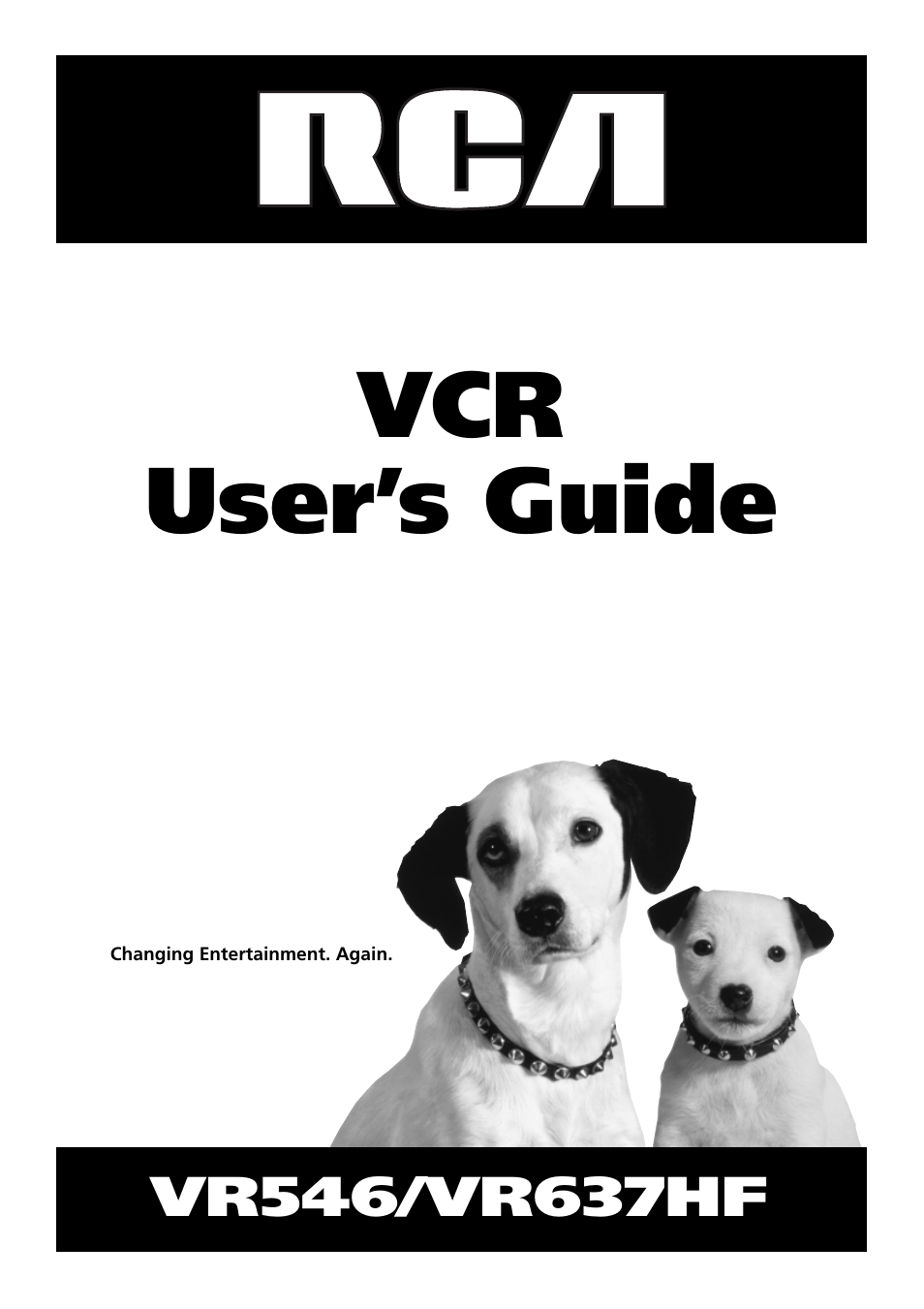 RCA VR546 User Manual | 32 pages