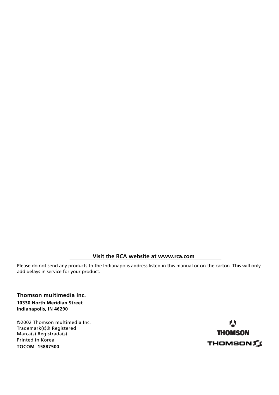 RCA VR546 User Manual | Page 32 / 32