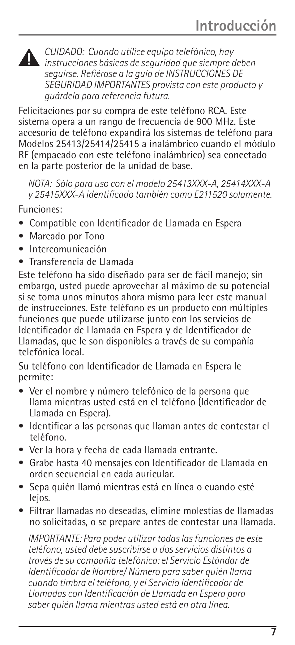Introducción | RCA H5400 User Manual | Page 39 / 64