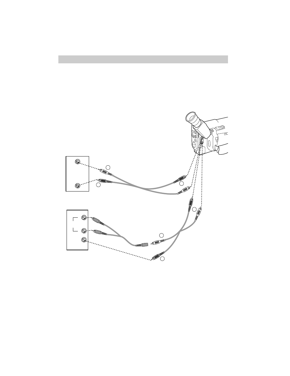 Playback on tv or vcr using audio/video in jacks, Inst. zoom | RCA Pro942 User Manual | Page 56 / 76