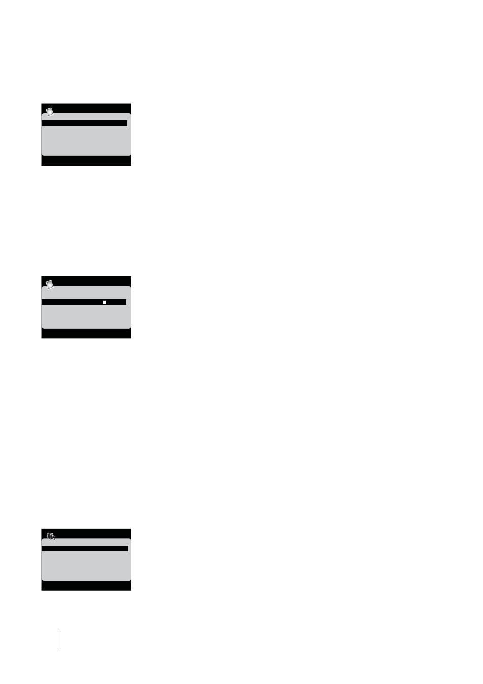 Channel menu, Parental control menu, Setup menu | RCA L32HD36 User Manual | Page 42 / 52
