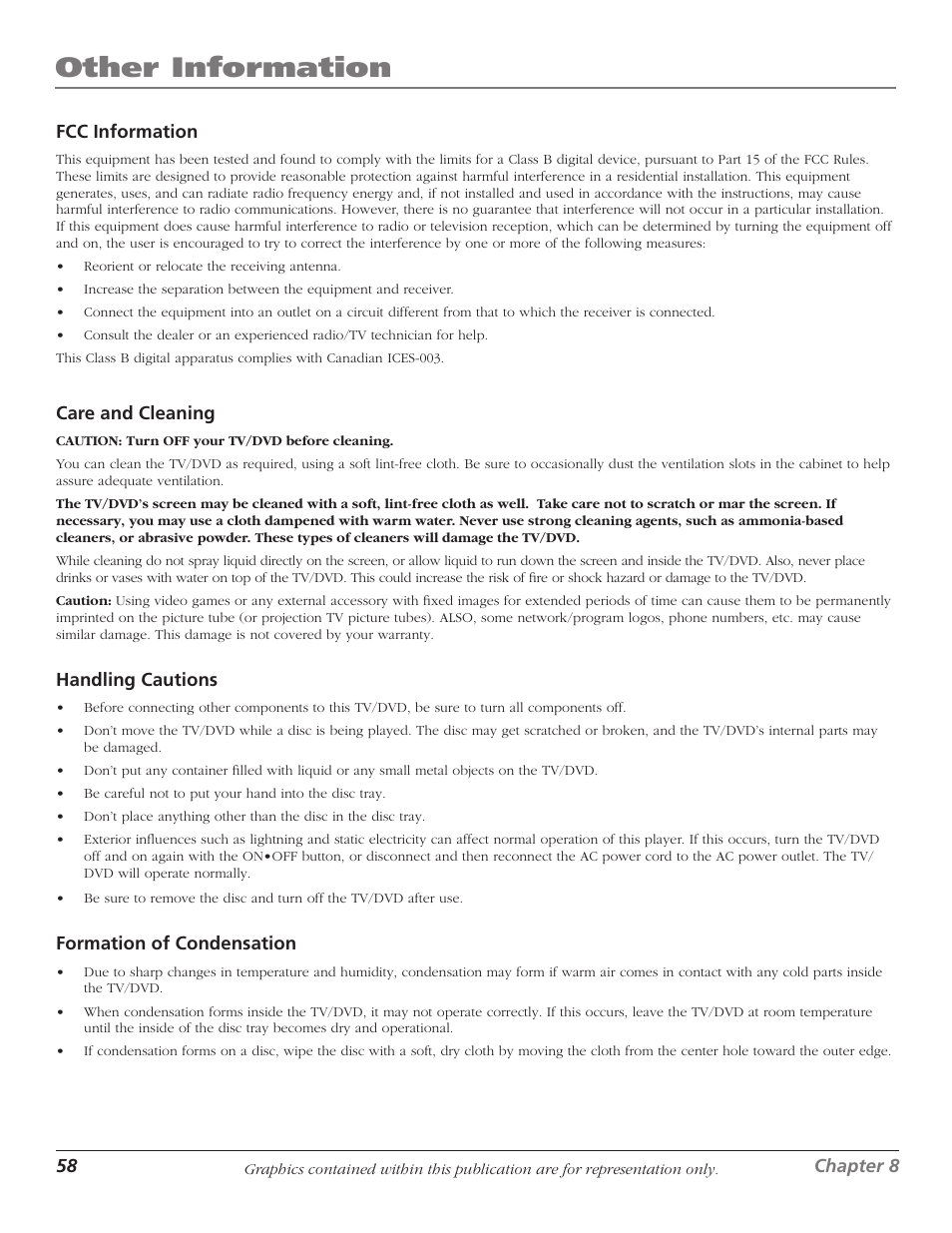 Other information | RCA Scenium D61W136DB User Manual | Page 60 / 64