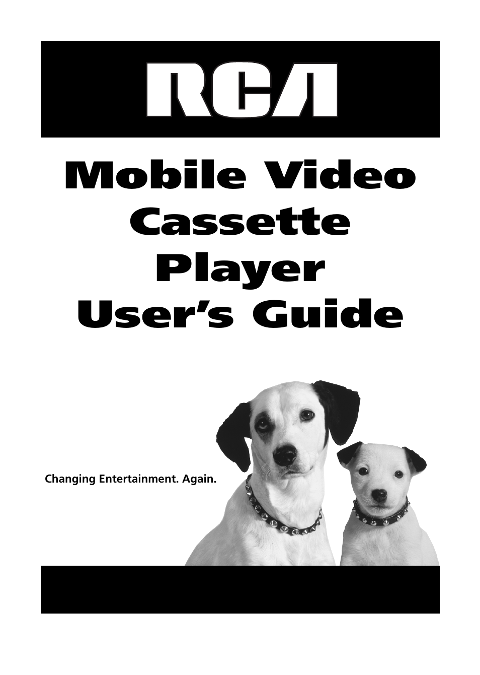 RCA Mobile Video Cassette Player User Manual | 24 pages