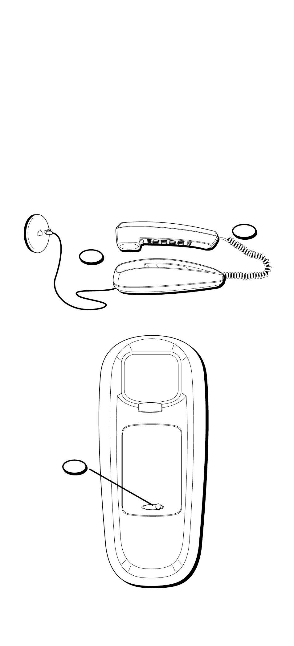 Installing the phone, To install on a desktop | RCA 2-9191 User Manual | Page 11 / 56