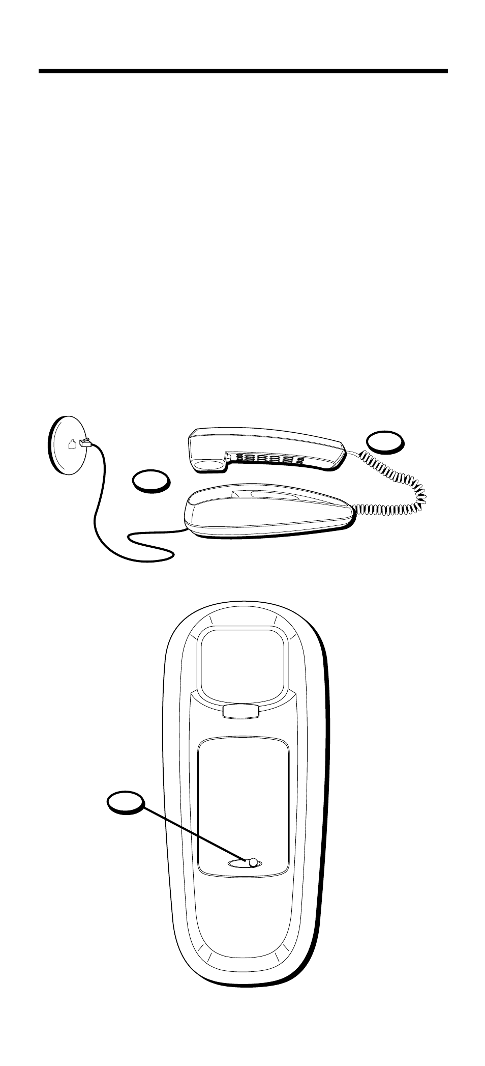 Para instalar el teléfono, Para instalar sobre superficie plana, Nstalar | Eléfono | RCA 2-9191 User Manual | Page 40 / 56