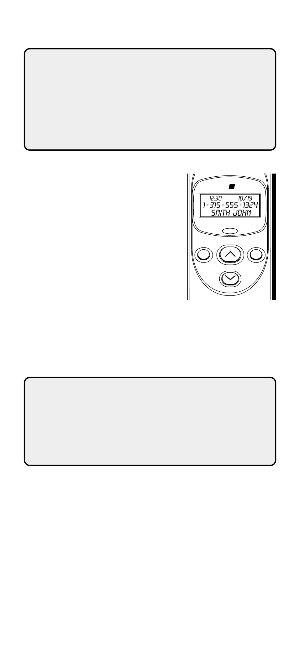 Llamada en espera con identificación de llamada, Lamada, Espera con | Identificación de, Llamada | RCA 2-9191 User Manual | Page 45 / 56