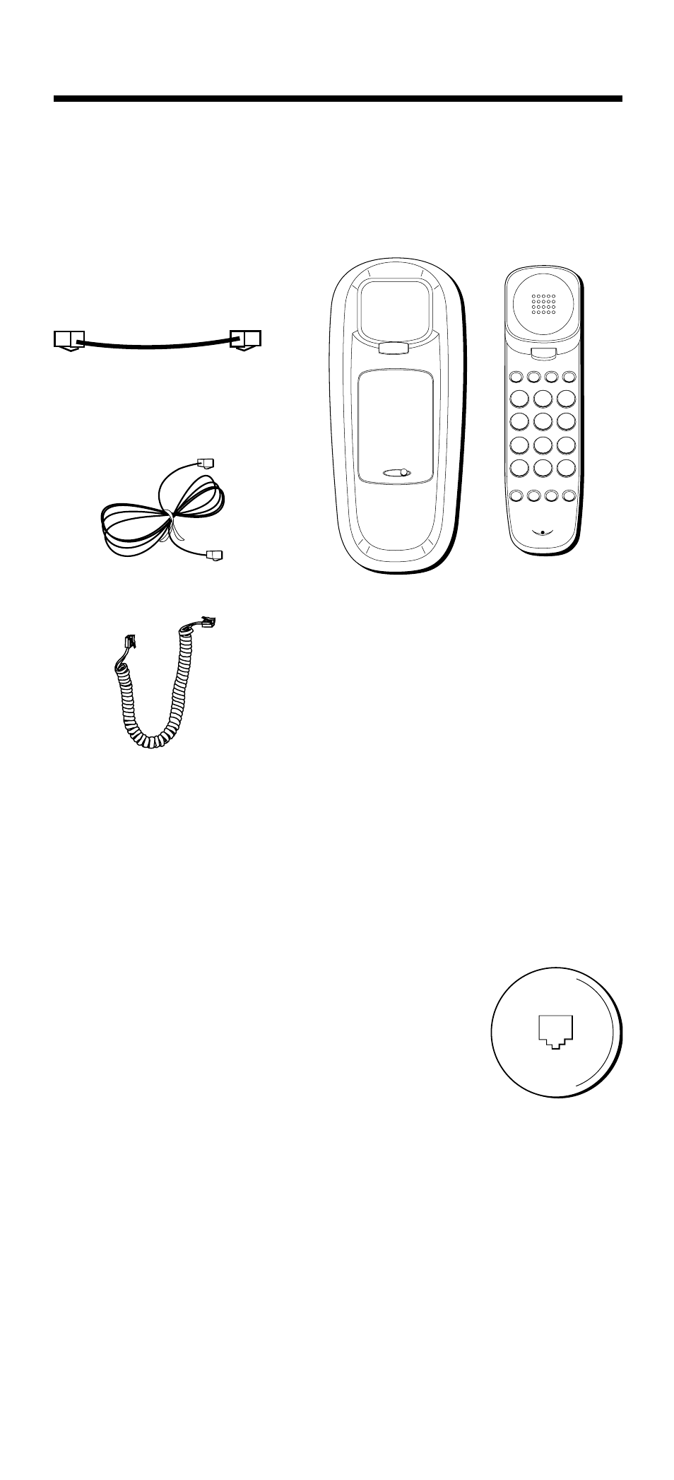 Before you begin, Parts checklist, Modular jack requirements | Efore, Egin, Arts, Hecklist, Odular, Equirements, Base telephone line cord | RCA 2-9191 User Manual | Page 6 / 56
