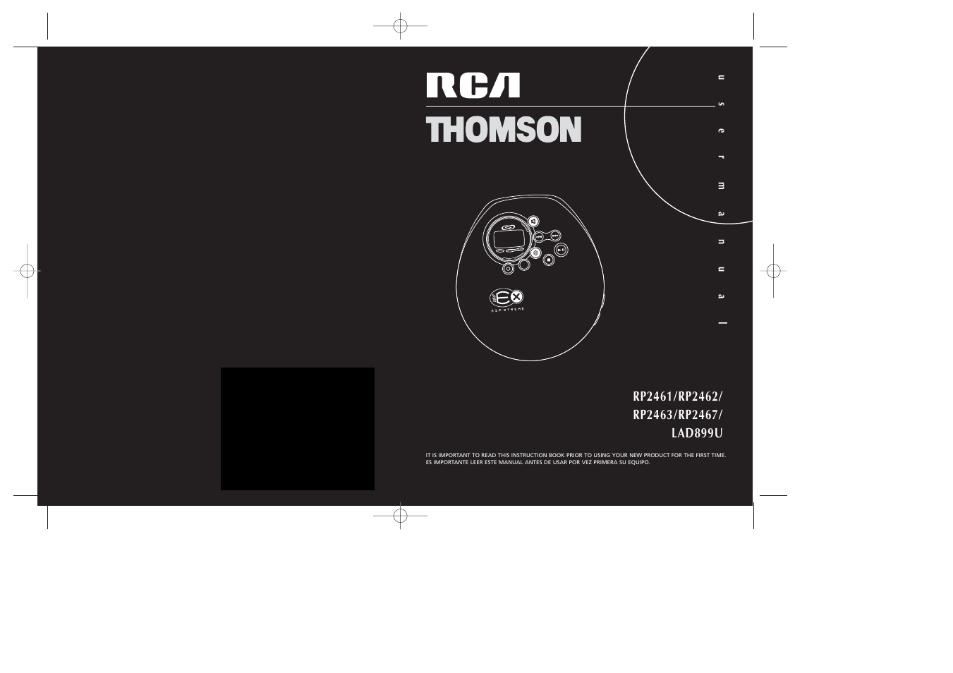 RCA RP2467 User Manual | 9 pages