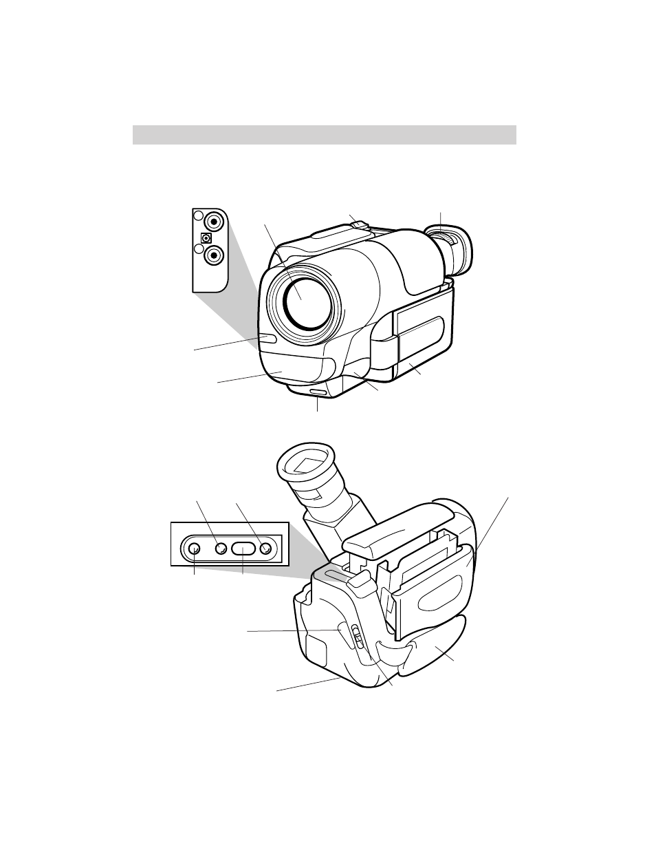 First-time operation, Review camcorder’s operating controls | RCA ProV600 User Manual | Page 11 / 63