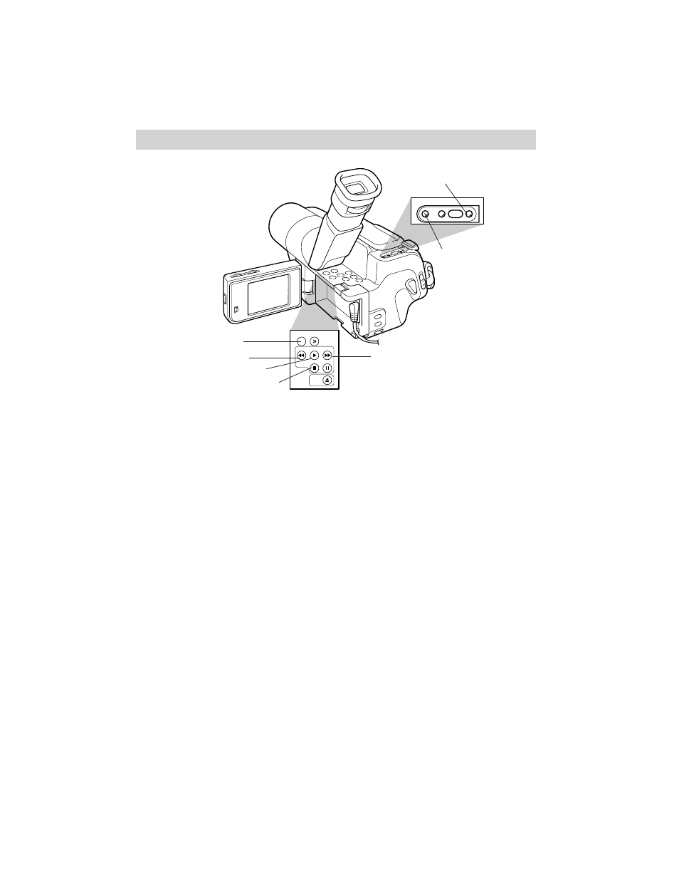 Recording, Flying erase head, Quick review feature | Camera edit feature, Display button | RCA ProV600 User Manual | Page 28 / 63