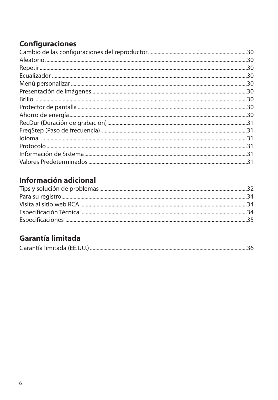 RCA M39 series User Manual | Page 45 / 116