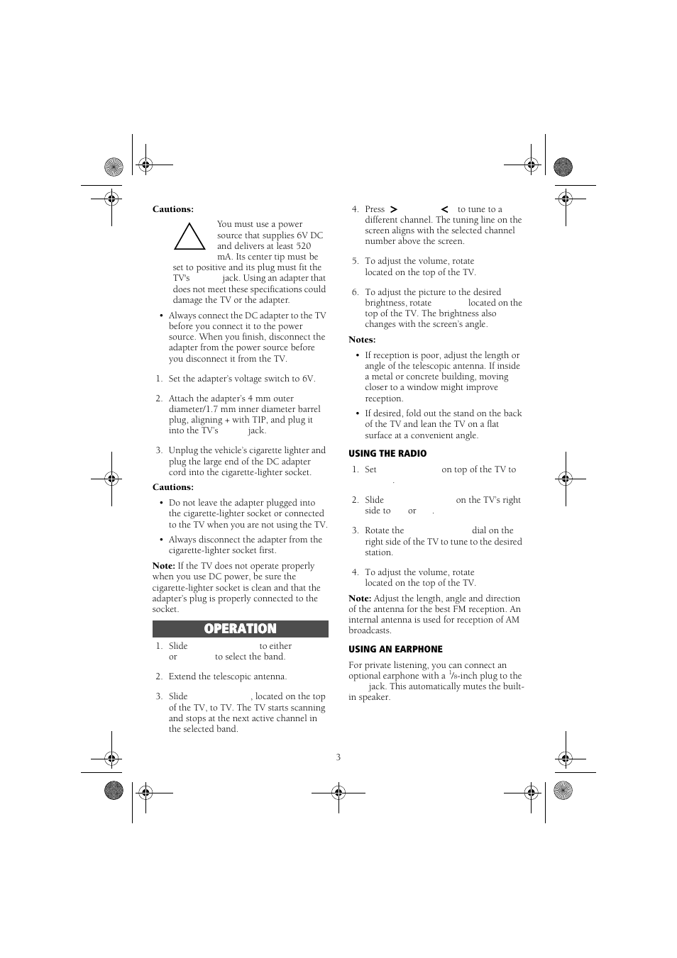 RCA 16-3054 User Manual | Page 3 / 6