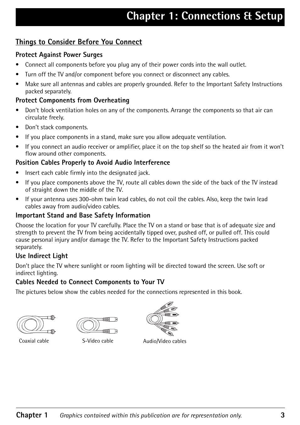 Chapter 1: connections & setup | RCA Television 1616202B User Manual | Page 5 / 32
