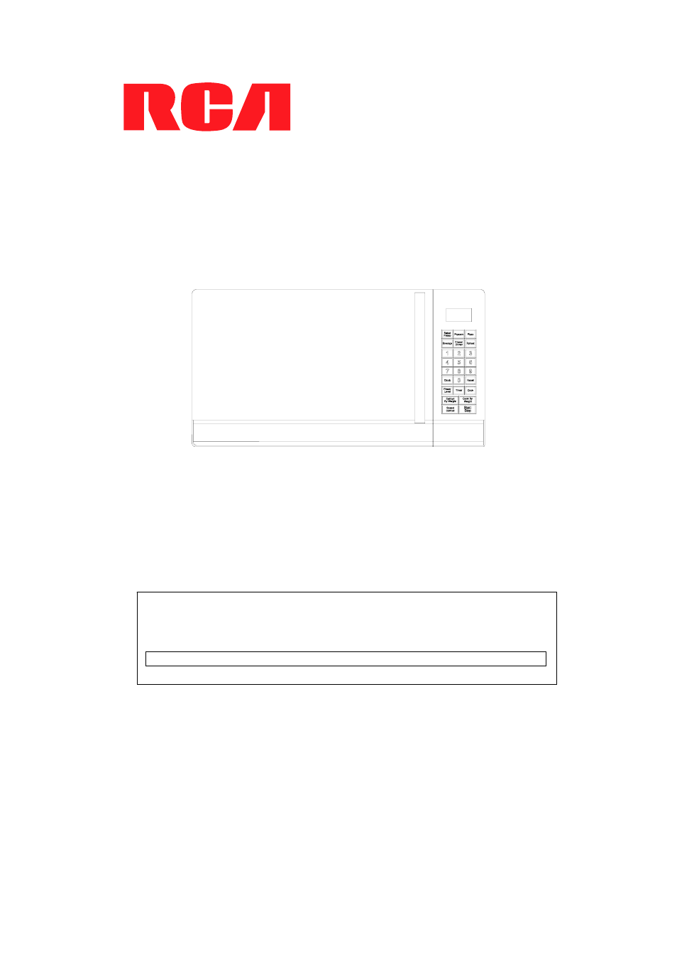 RCA RMW741 User Manual | 12 pages