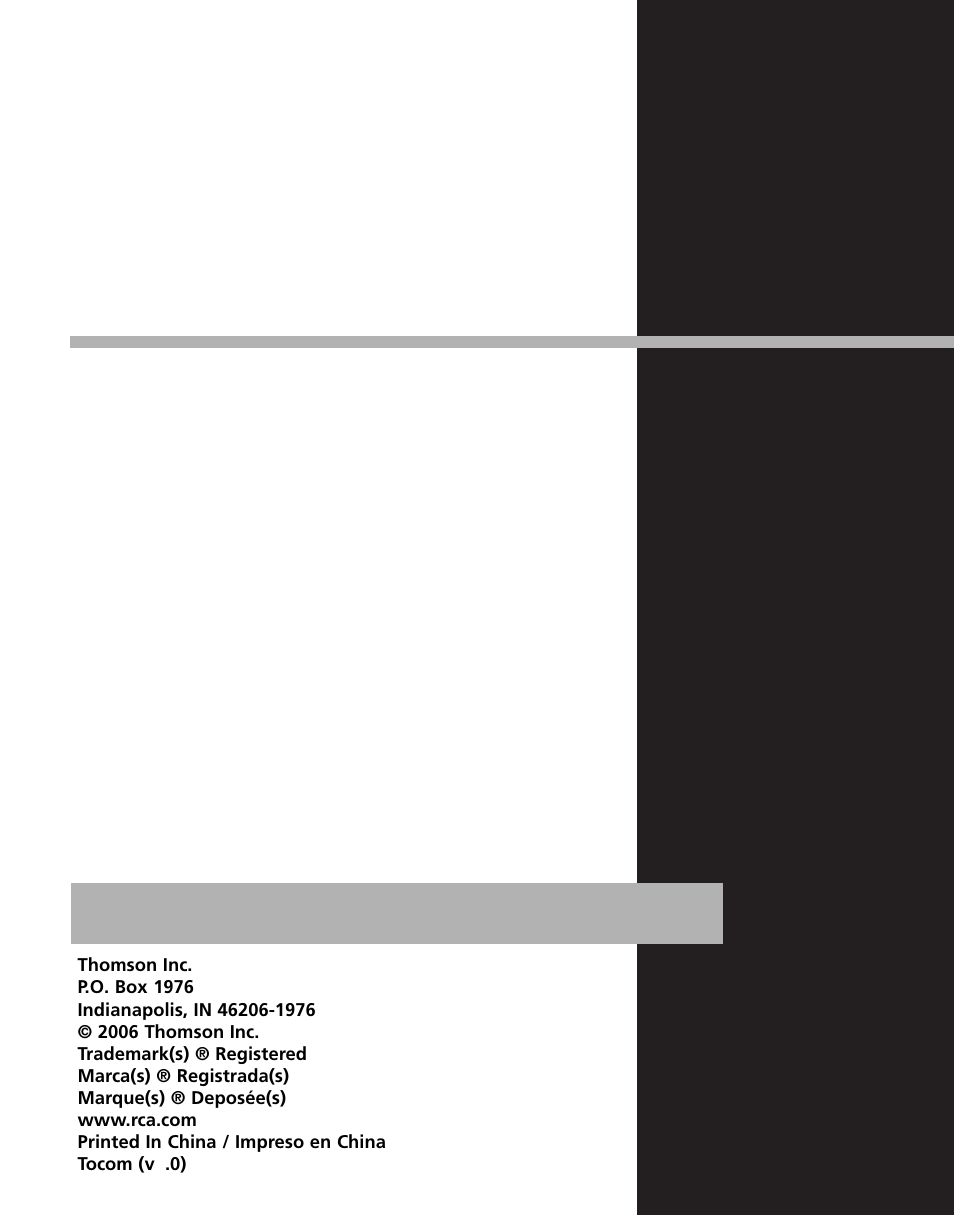 RCA MC2602 User Manual | Page 32 / 49