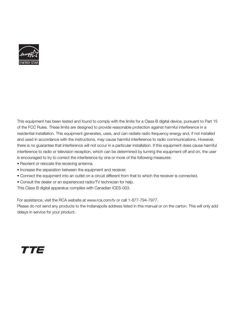RCA L22HD41 User Manual | Page 40 / 40