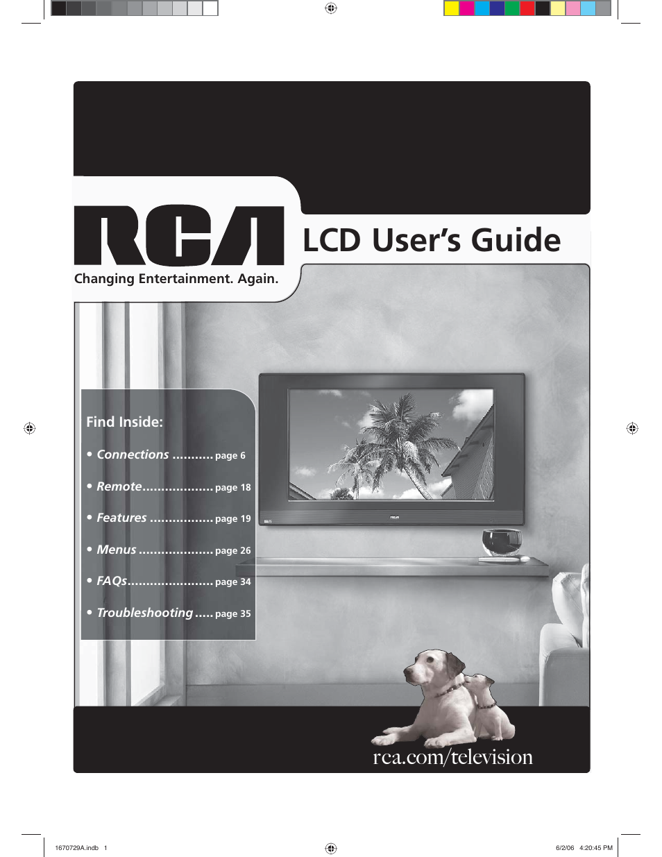 RCA L37WD12 User Manual | 48 pages