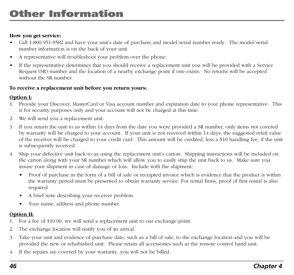 Other information | RCA BLD548 User Manual | Page 48 / 56