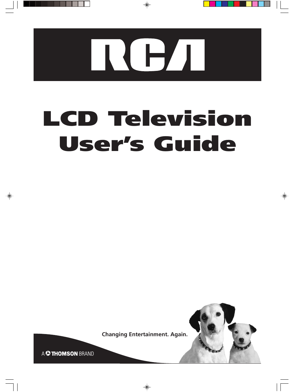 RCA LCDS2022B User Manual | 40 pages