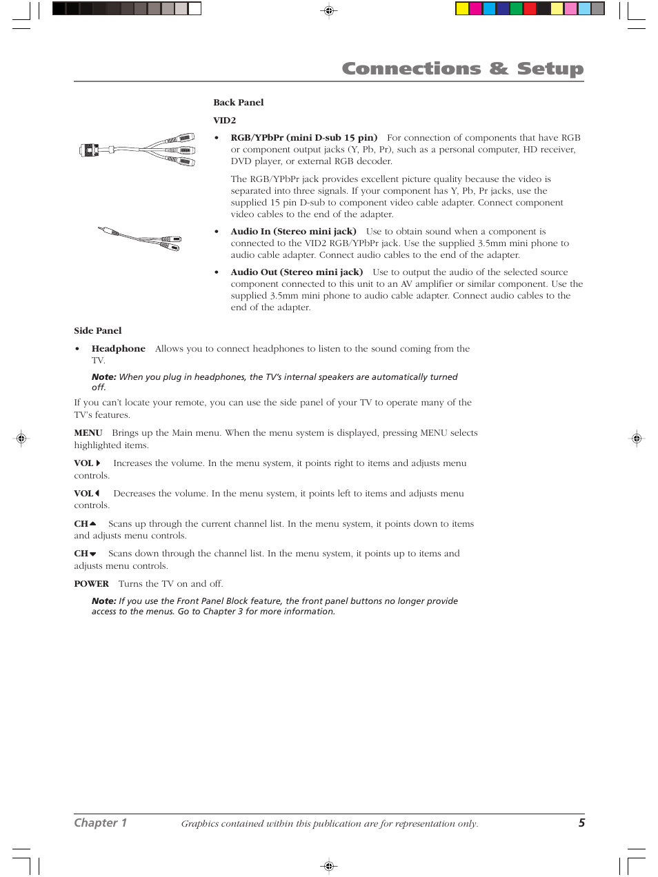 Connections & setup | RCA LCDS2022B User Manual | Page 9 / 40