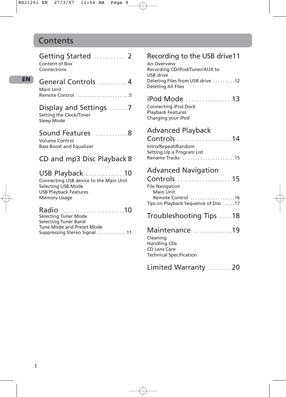 RCA 5643738A User Manual | Page 6 / 28