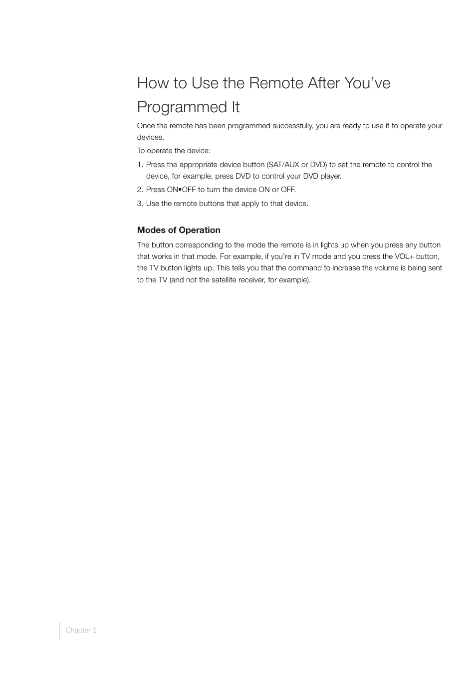 How to use the remote after you’ve programmed it | RCA L52FHD38 User Manual | Page 24 / 52