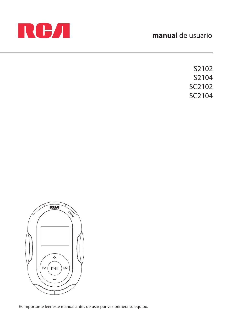 RCA SC2104  EU User Manual | Page 30 / 87