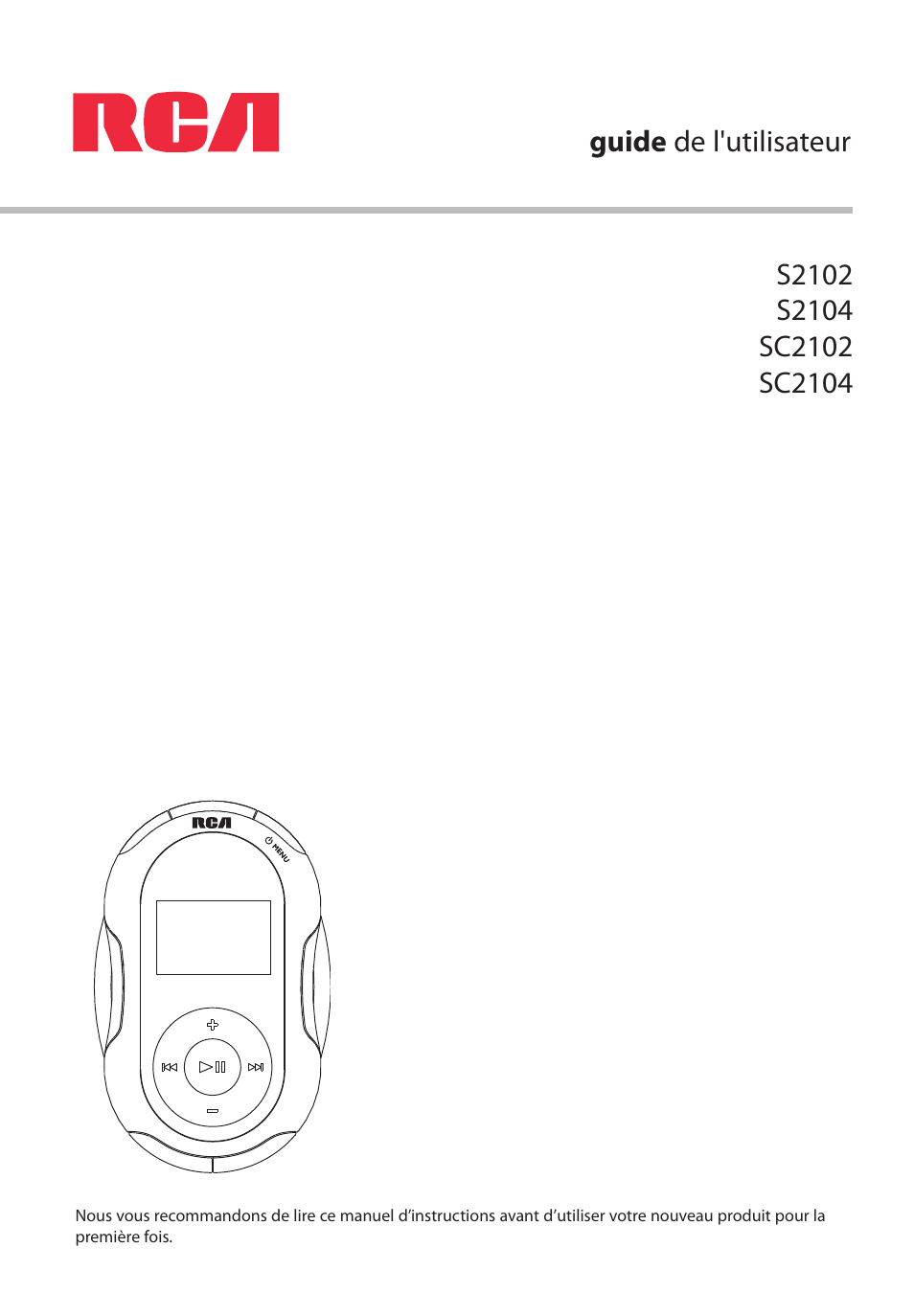 RCA SC2104  EU User Manual | Page 59 / 87
