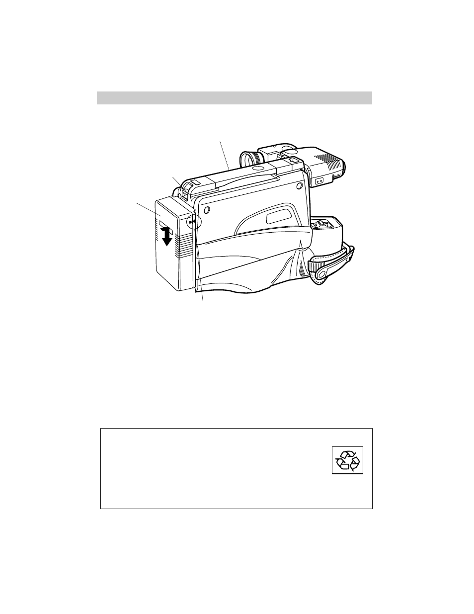 Powering the camcorder | RCA CC417 User Manual | Page 14 / 64