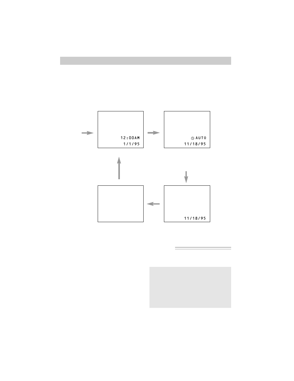 Date and time display | RCA CC417 User Manual | Page 29 / 64