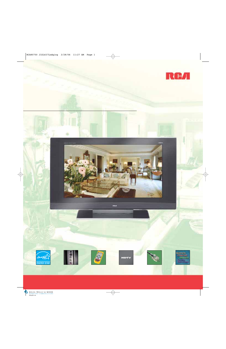 RCA J32L637L User Manual | 2 pages