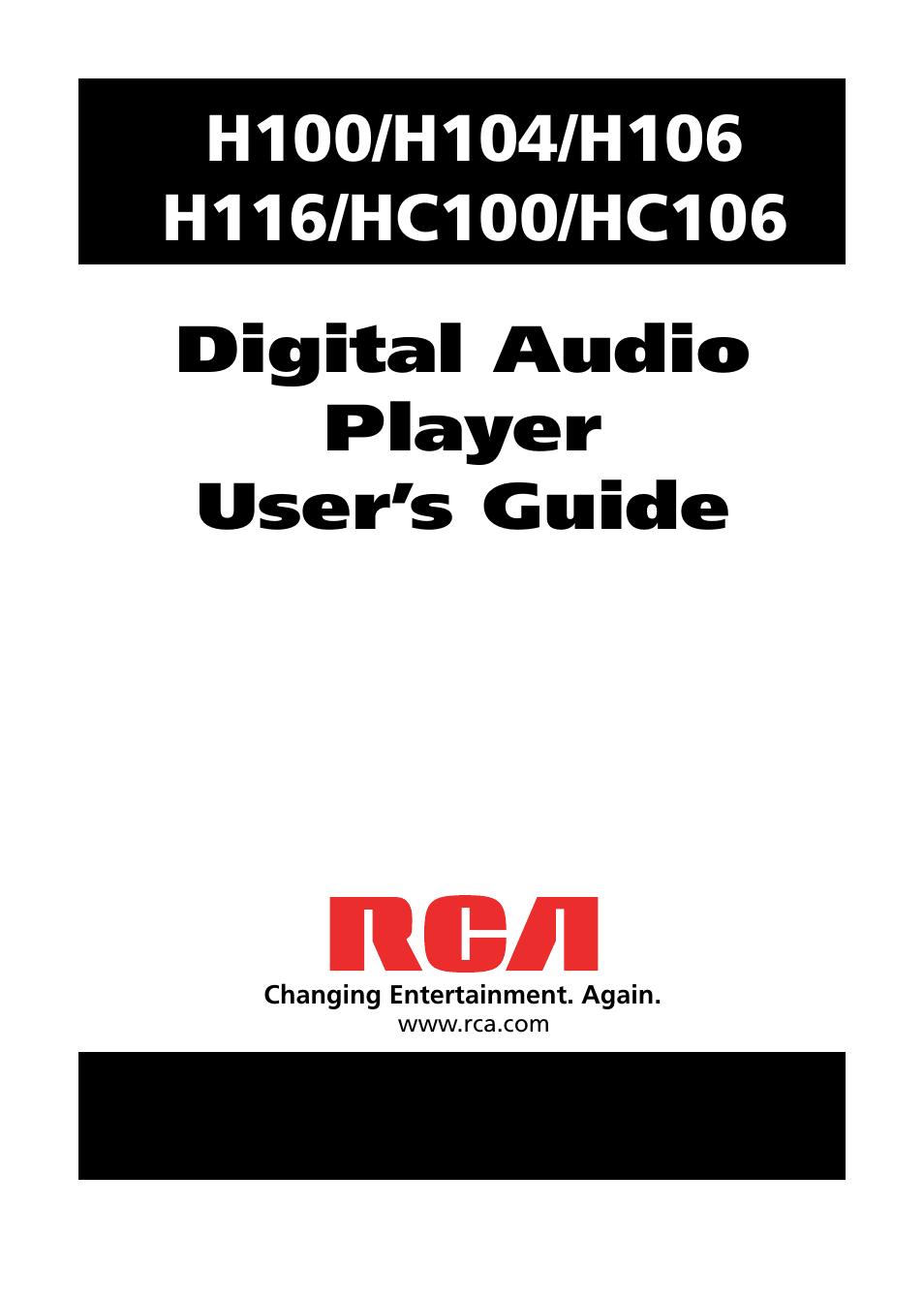 RCA CTM-980723-KS5 User Manual | 40 pages