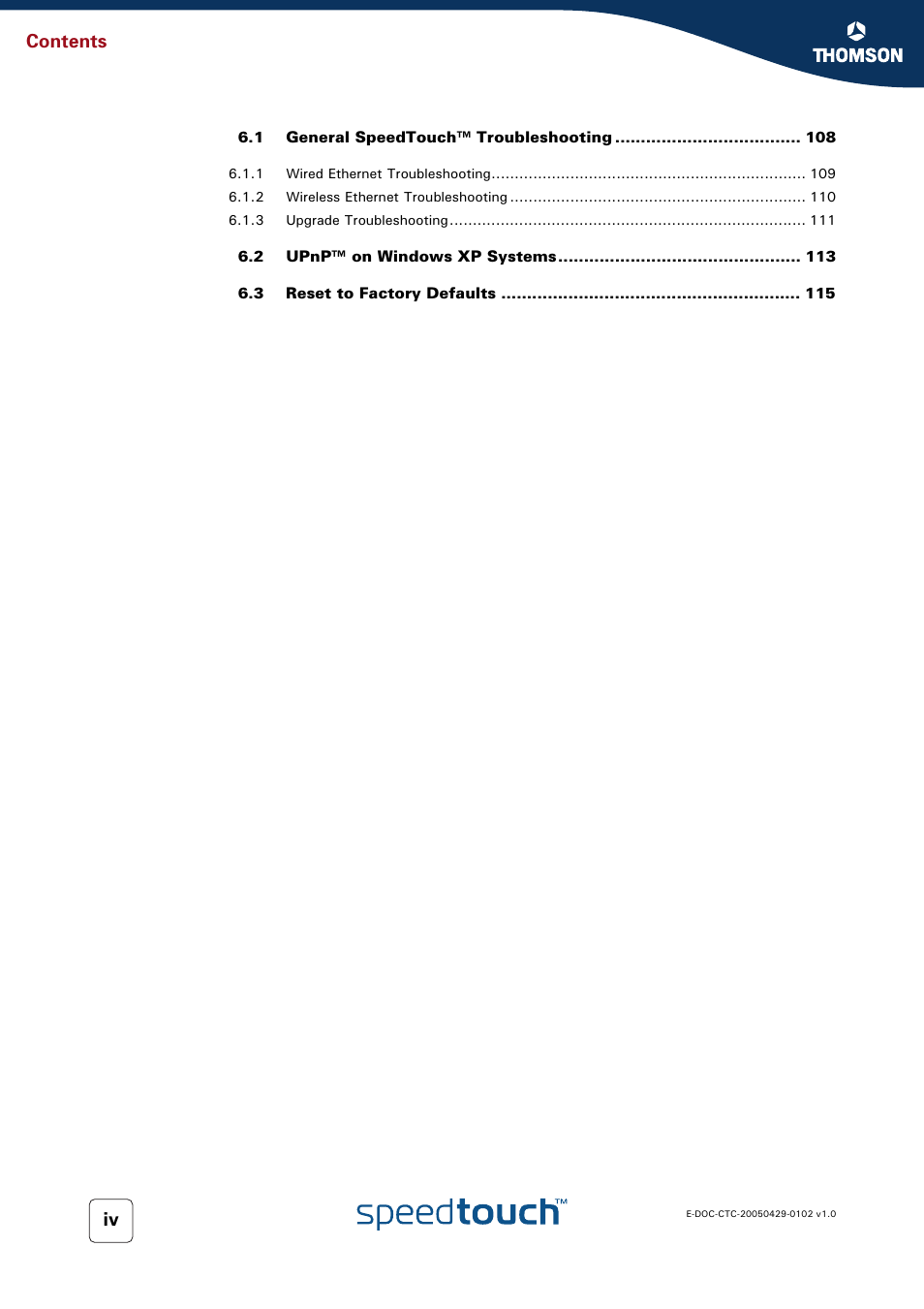 RCA TM580 User Manual | Page 8 / 126