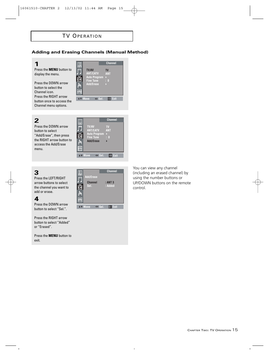 T v o | RCA B27TF685 User Manual | Page 17 / 76