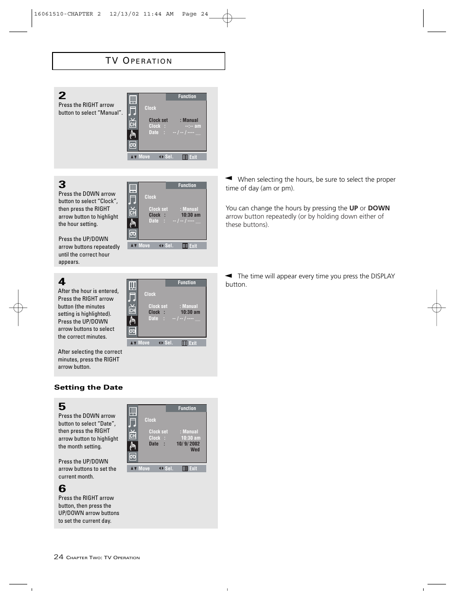 T v o | RCA B27TF685 User Manual | Page 26 / 76