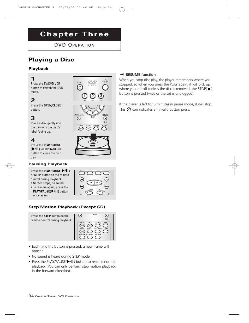 Playing a disc, D v d o | RCA B27TF685 User Manual | Page 36 / 76