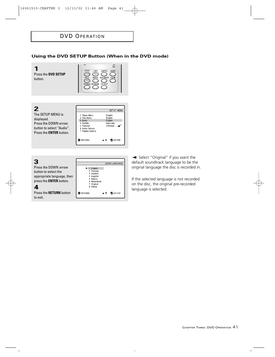 D v d o | RCA B27TF685 User Manual | Page 43 / 76