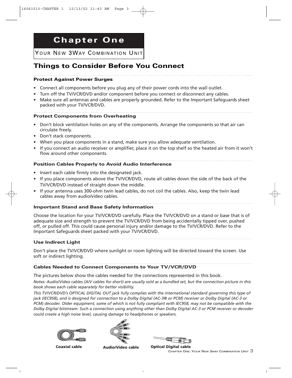 Things to consider before you connect | RCA B27TF685 User Manual | Page 5 / 76