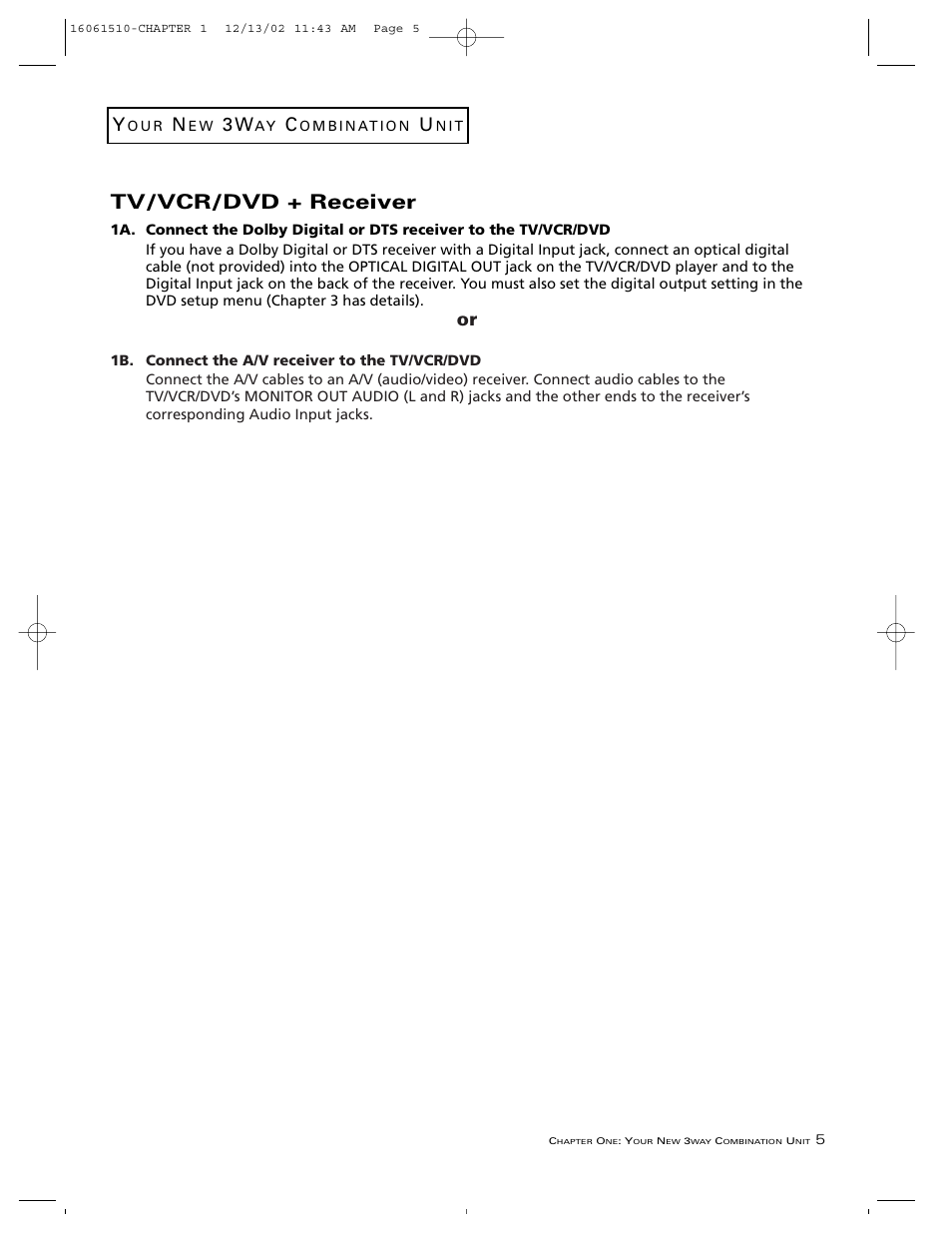 Tv/vcr/dvd + receiver | RCA B27TF685 User Manual | Page 7 / 76