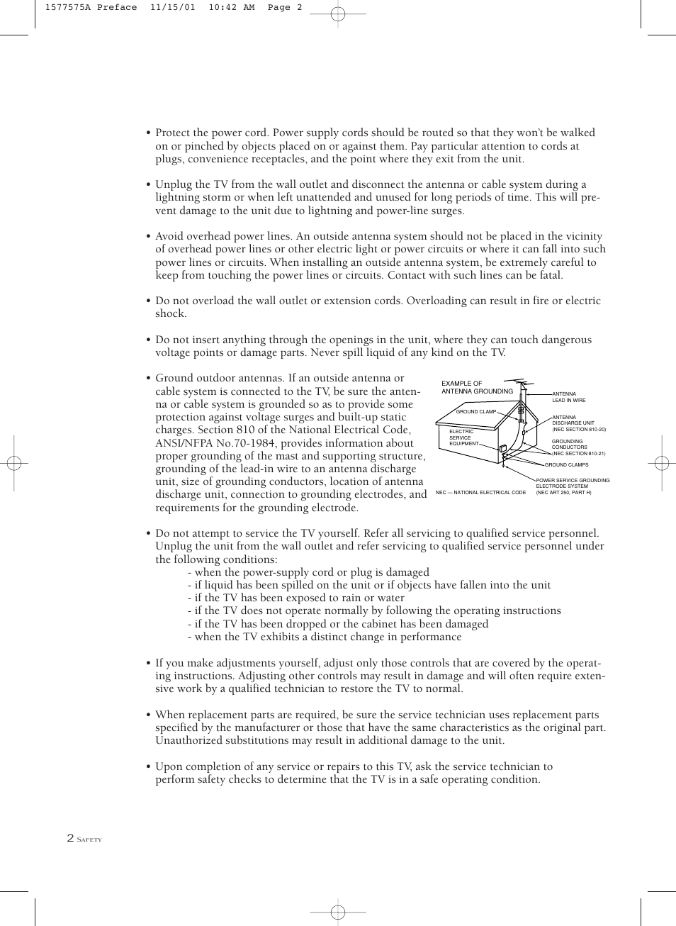 RCA MR29410 User Manual | Page 4 / 27